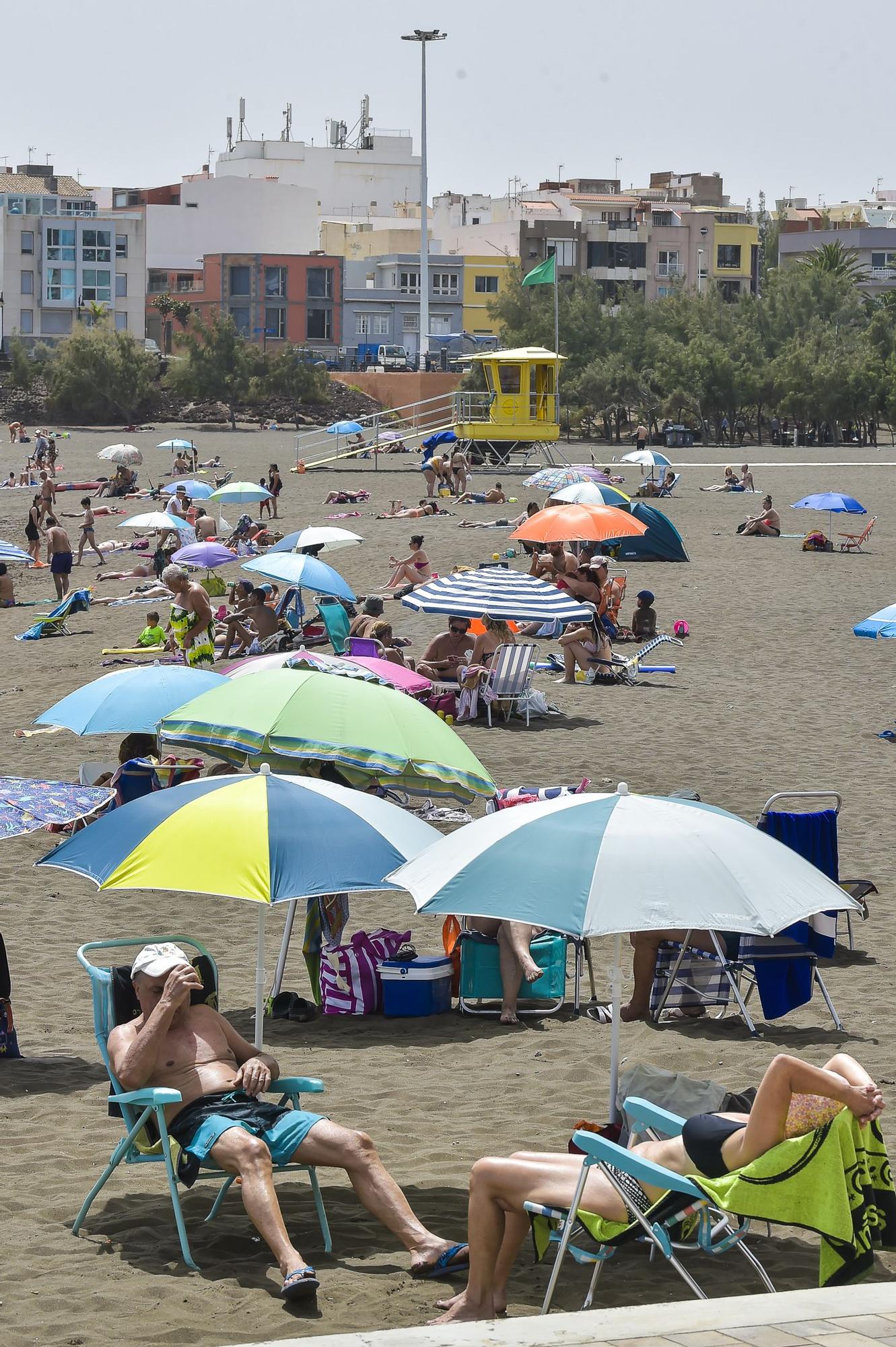 Calor en la costa de Telde