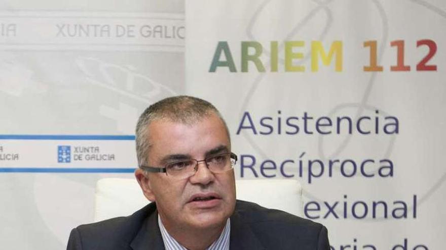 El director xeral de Emerxencias, Santiago Villanueva.