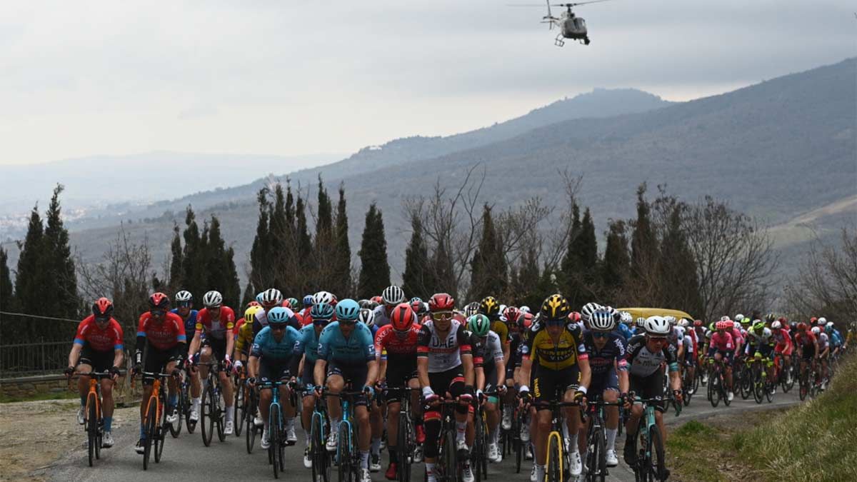 Clasificaciones de la Etapa 3 de la Tirreno Adriático