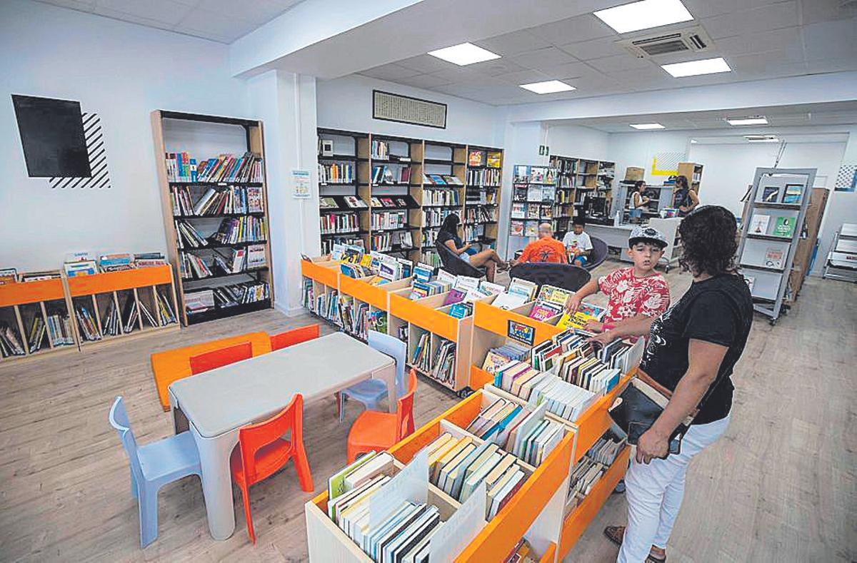 Biblioteca Encarnació Viñas, en Pere Garau.