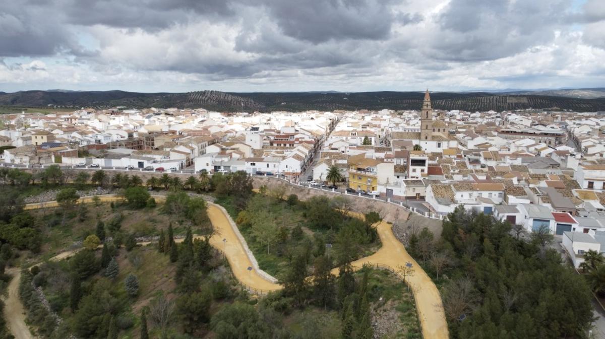 Vista panorámica de Benamejí.