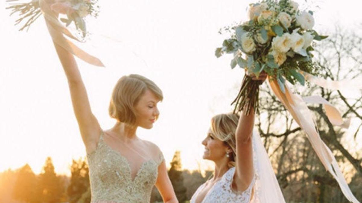 Taylor Swift, dama de honor de su mejor amiga