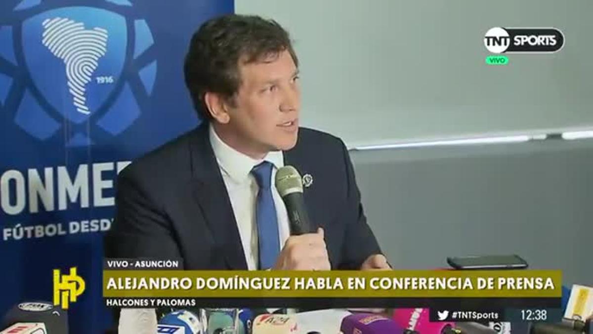 El presidente de la CONMEBOL anuncia la fecha final de la final de la Libertadores