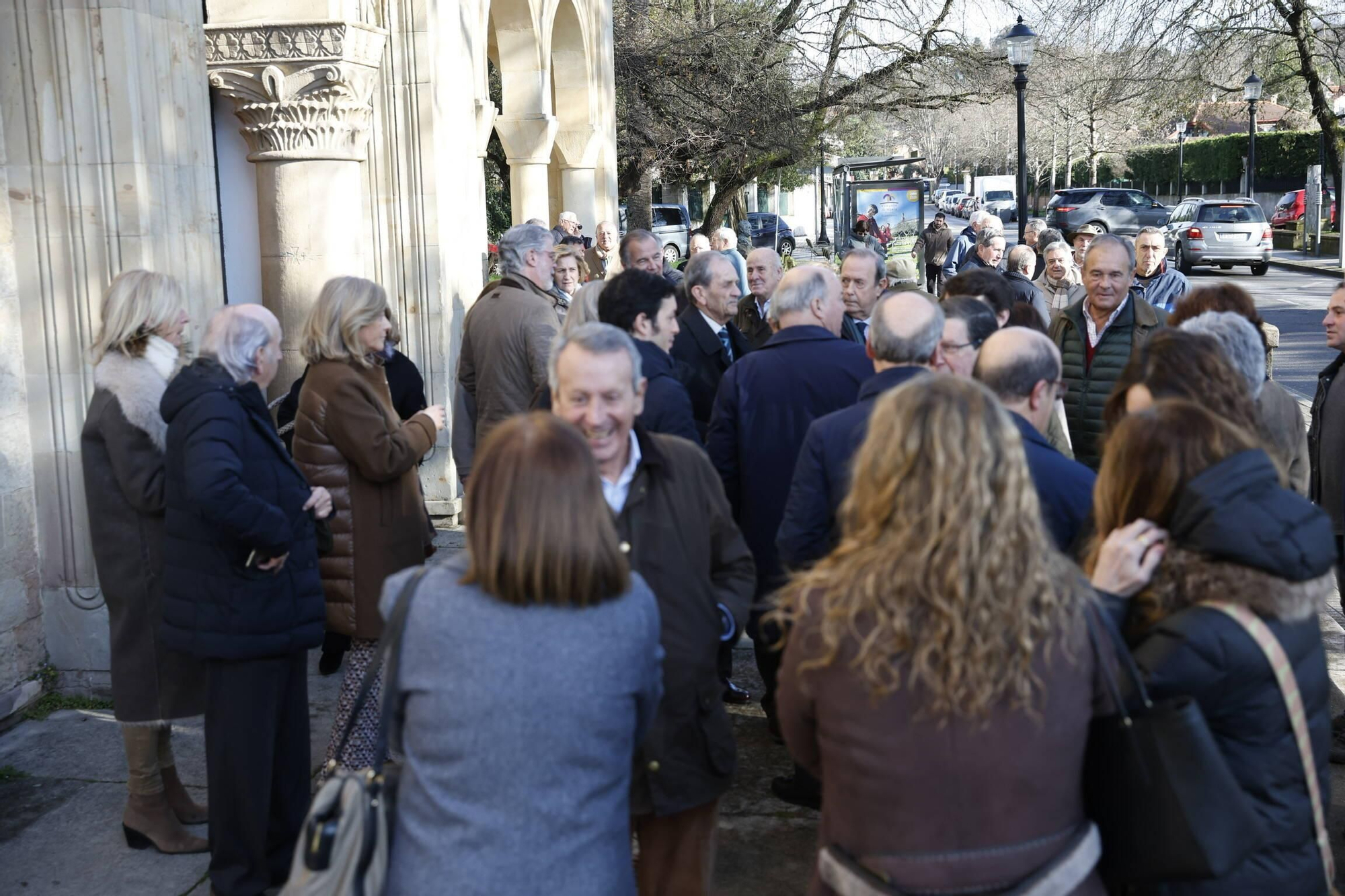 El funeral por el gijonés Ignacio Figaredo, en imágenes