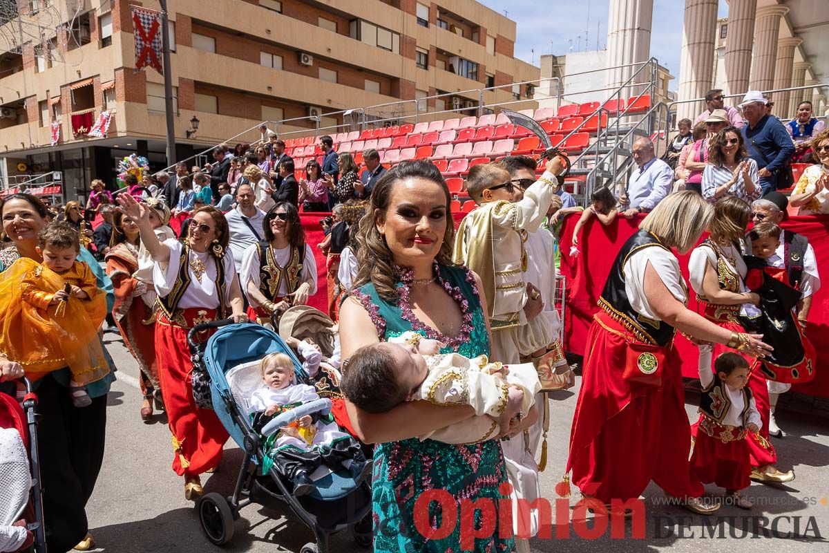 Desfile infantil del Bando Moro en las Fiestas de Caravaca