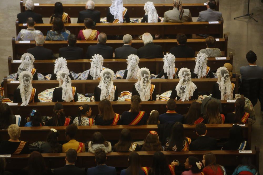 La Concatedral ha acogido hoy la solemne misa, presidida por el obispo Jesús Murgui, con motivo de San Nicolás, patrón de Alicante, según la organización.