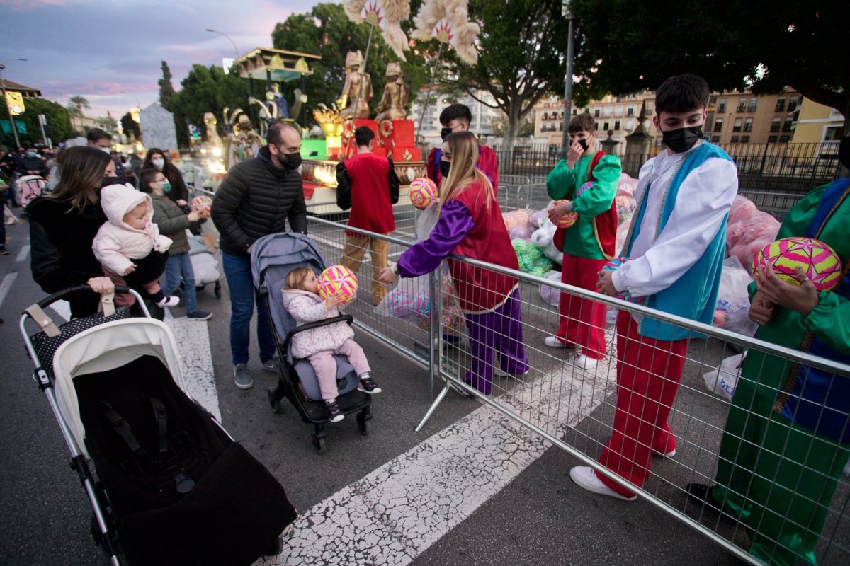 Cabalgata estática de los Reyes Magos en Murcia