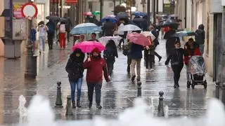 La lluvia prevista en Córdoba deja 16,5 litros en la capital hasta las 18.00 horas