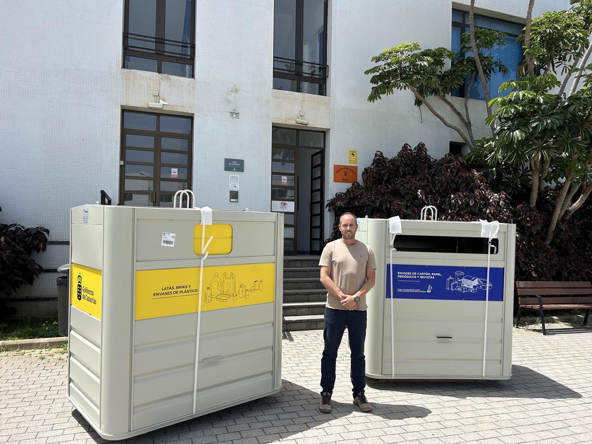 Nuevos contenedores en Arucas.