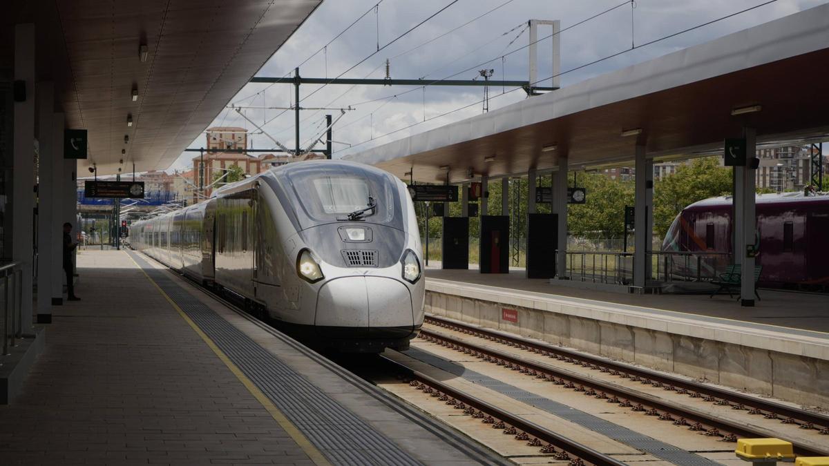 Estación de trenes de Zamora.