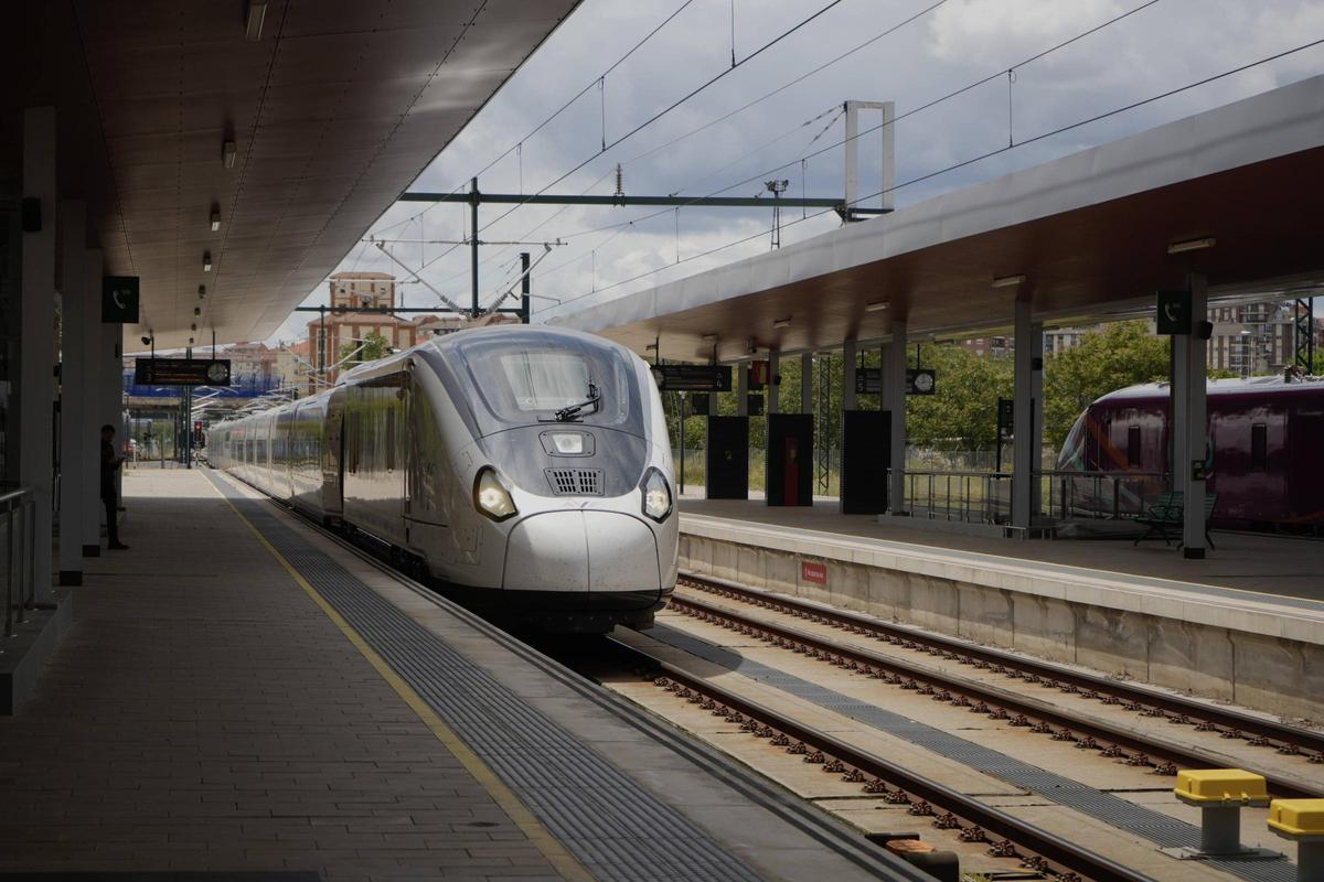 Estación de trenes de Zamora.