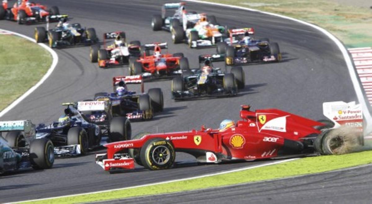 La mala suerte de Alonso