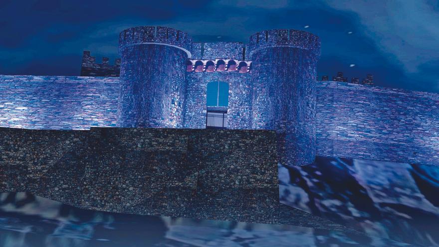 Onda: el castillo se iluminará con tecnología led