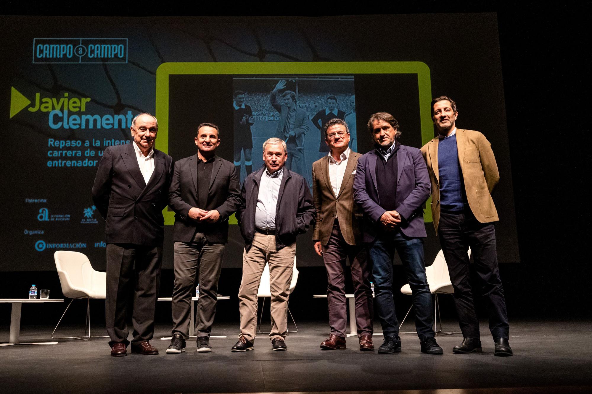 Charla con el exseleccionador Javier Clemente en el Foro Deportivo «Campo a Campo»