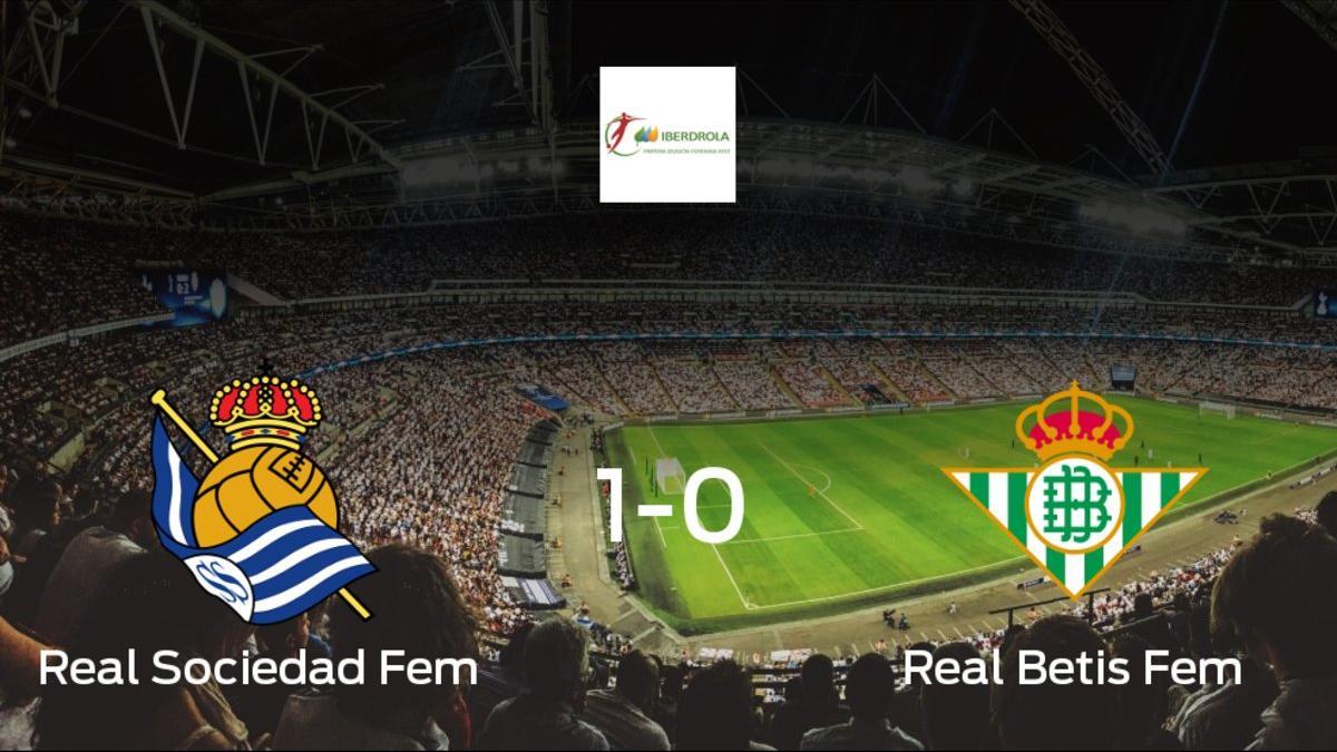 La Real Sociedad venció 1-0 en su estadio frente al Betis Féminas