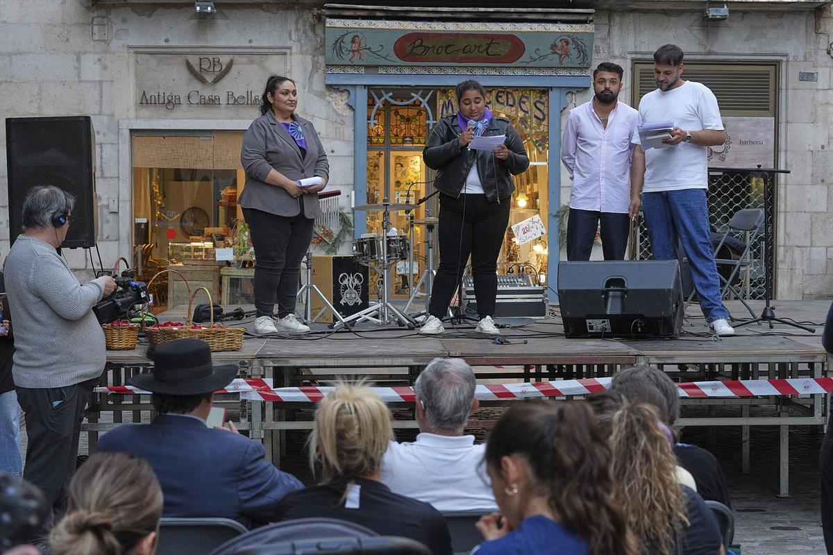 Les imatges de l'acte del Dia Internacional del Poble Gitano