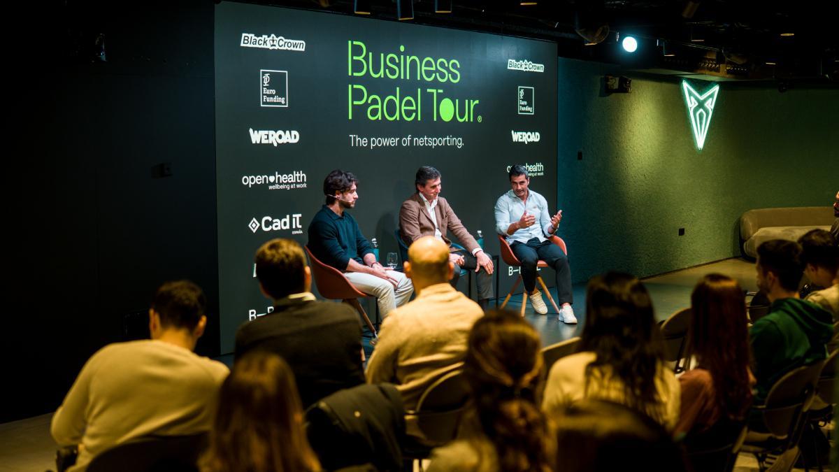 El acto del Bussines Padel Tour en Madrid fue un éxito