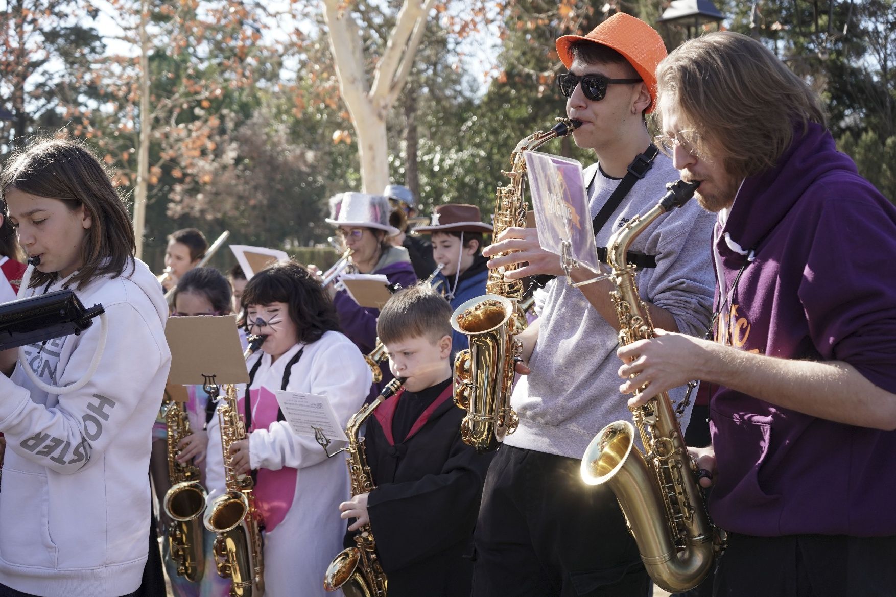 El Carnaval infantil de Sallent, en imatges