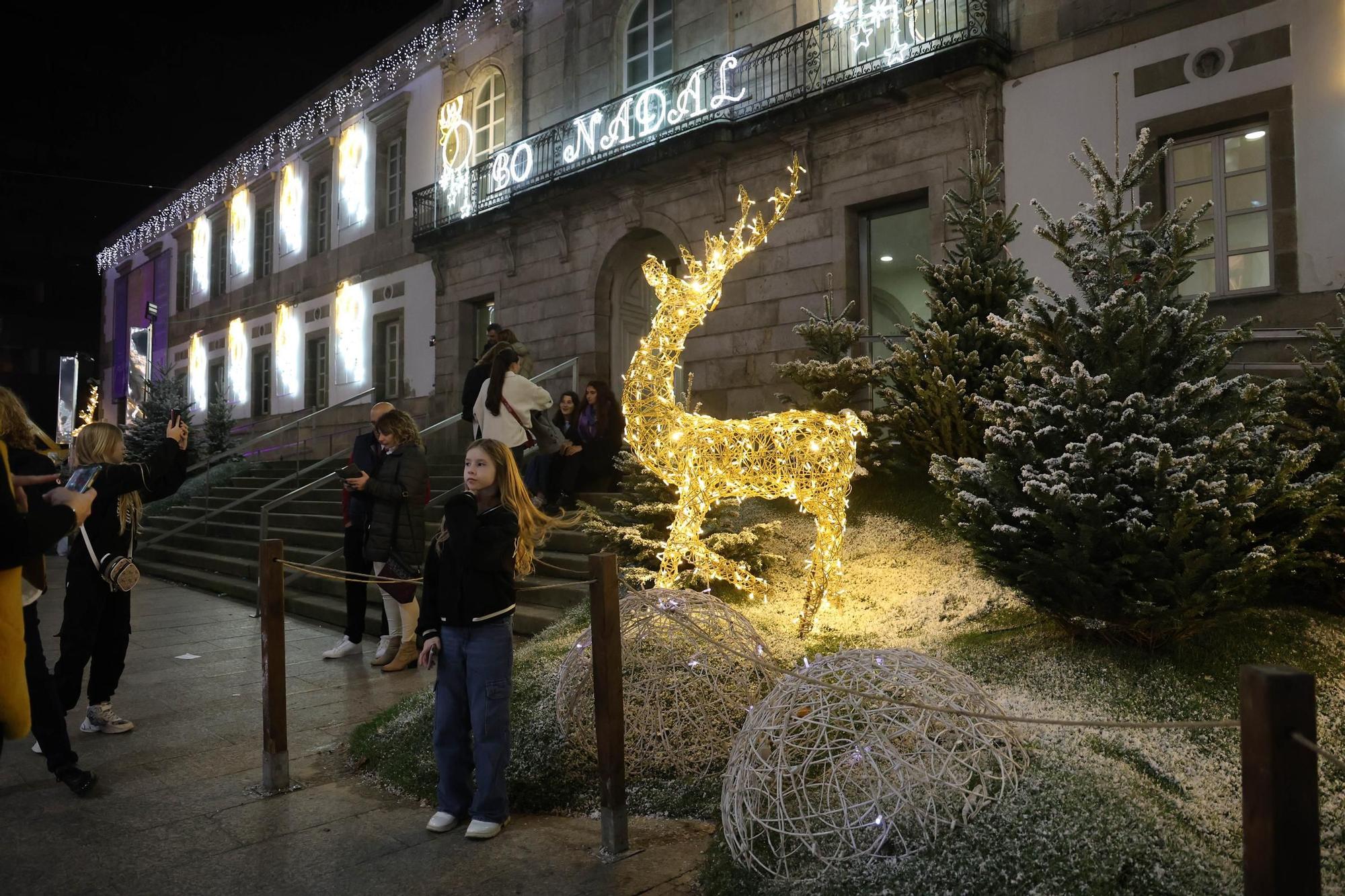 La Navidad de Vigo ya deslumbra al mundo