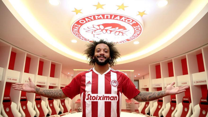 Marcelo rescinde su contrato con el Olympiacos