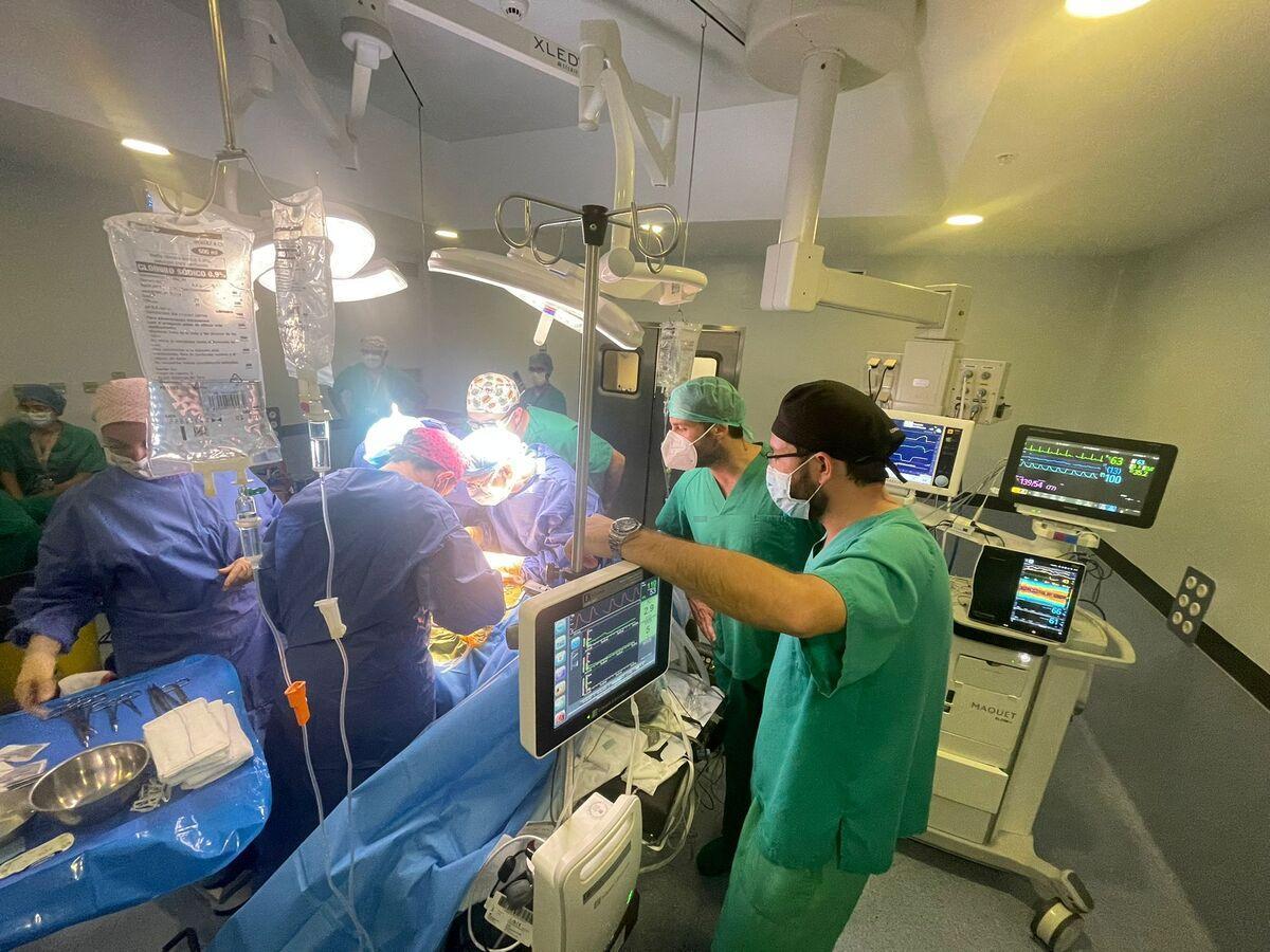 Una operación de trasplante de órganos en un hospital de la Comunidad Valenciana