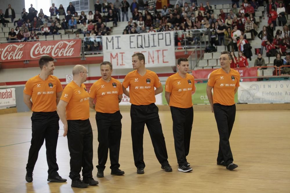 Final de la Copa de Europa de hockey en el Palacio de Deportes de La Guía.