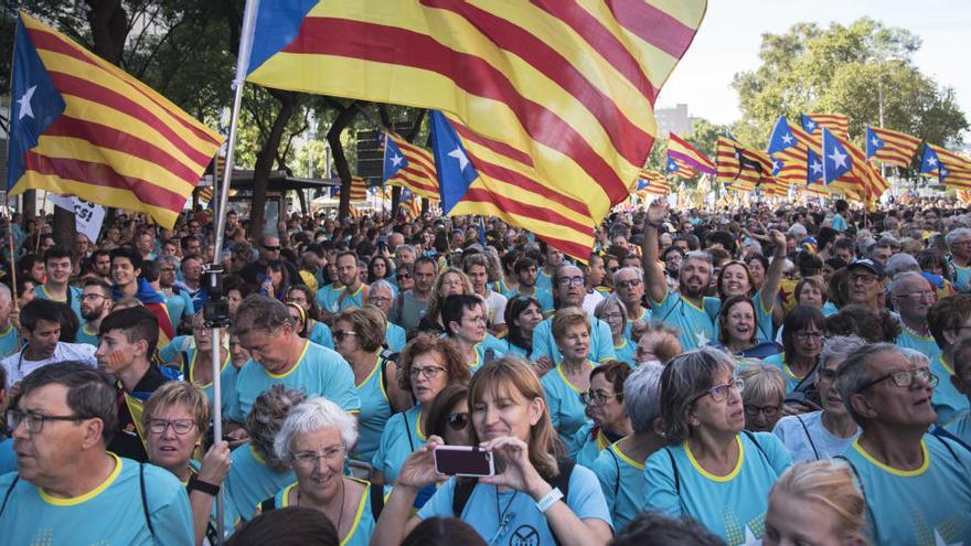 Manifestació de l&#039;11 de setembre del 2019 a Barcelona |