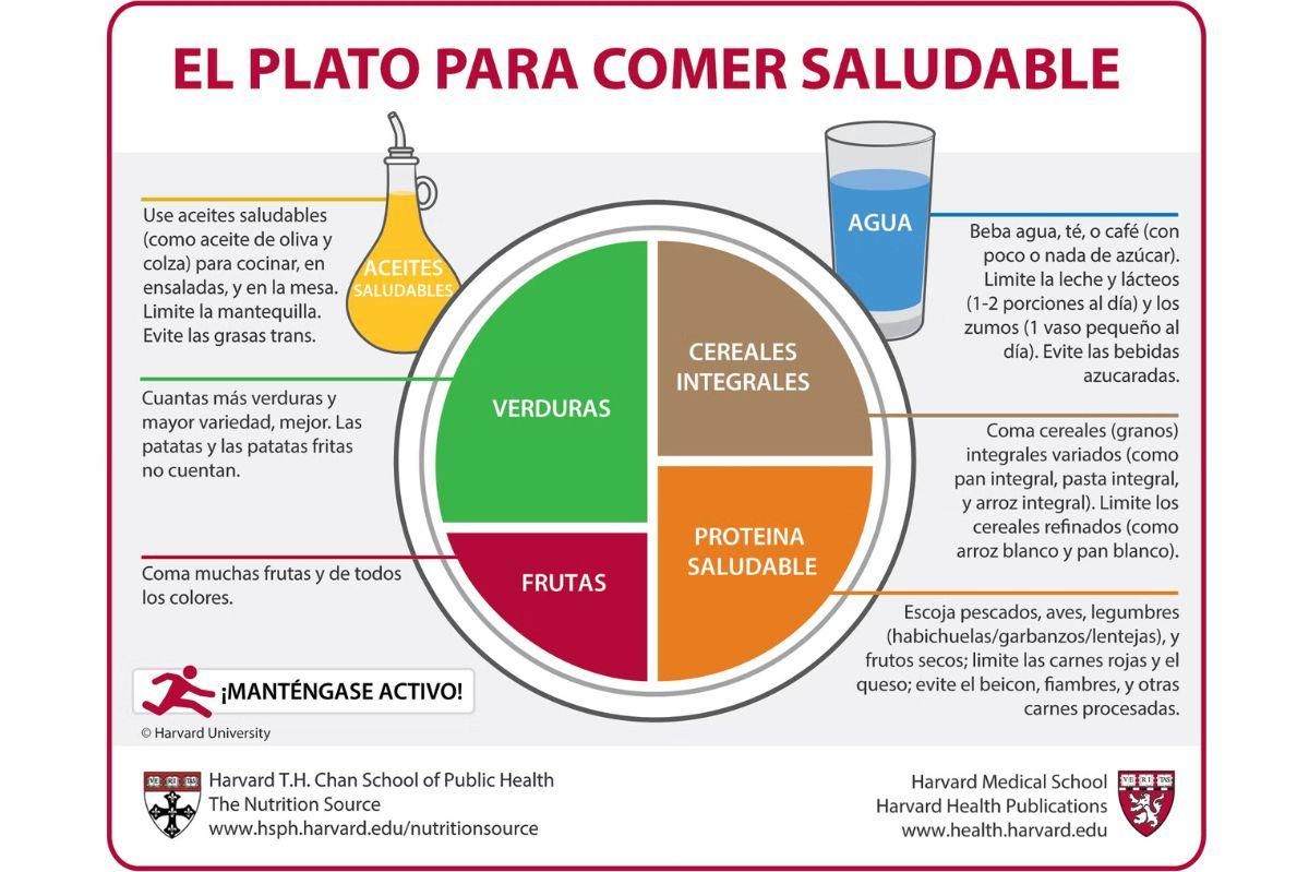 El Plato para Comer Saludable (Spanish)