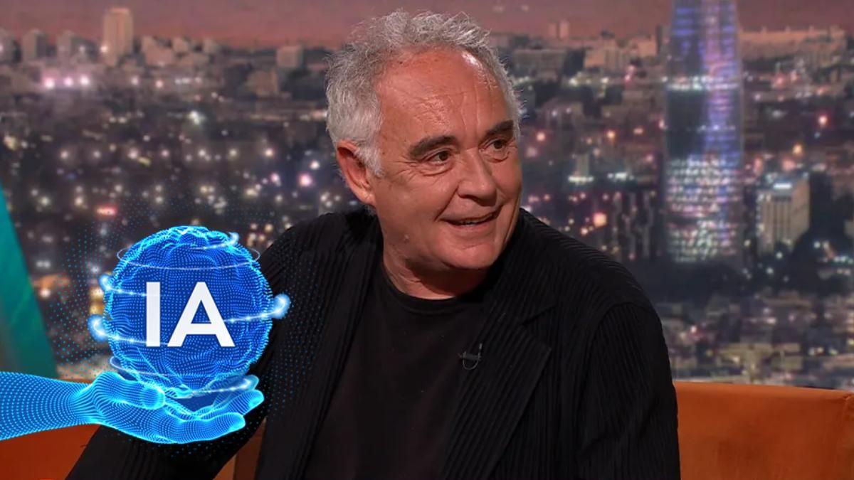 Ferran Adrià en 'Col·lapse' reflexiona sobre el uso de la IA en la gastronomía.