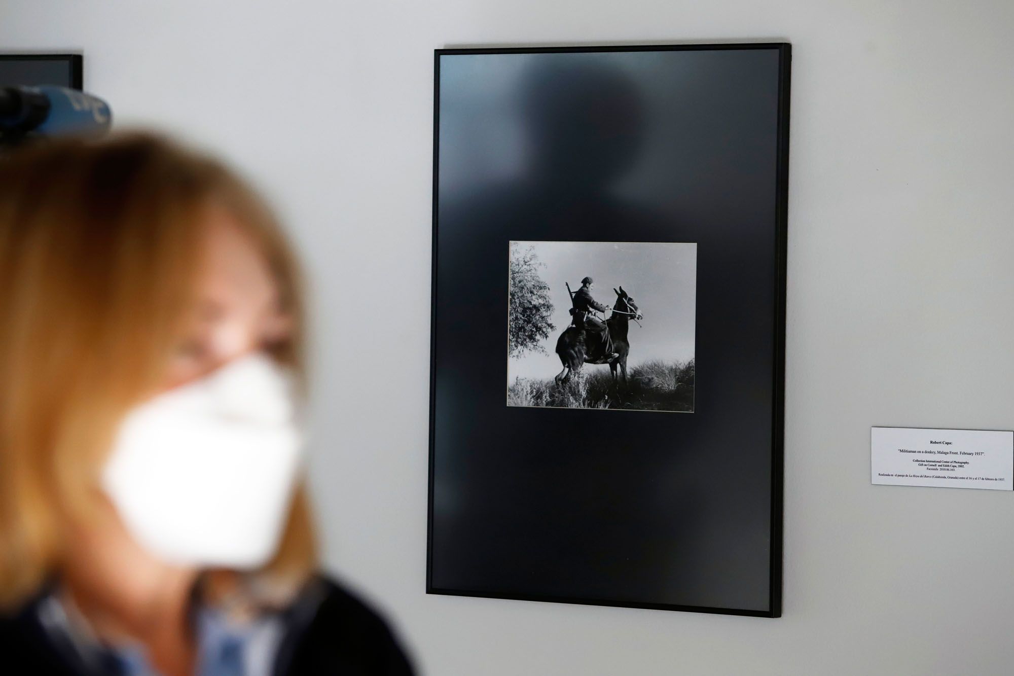 Exposición fotográfica de Gerda Taro y Robert Capa en la sede de la UNIA de Málaga.