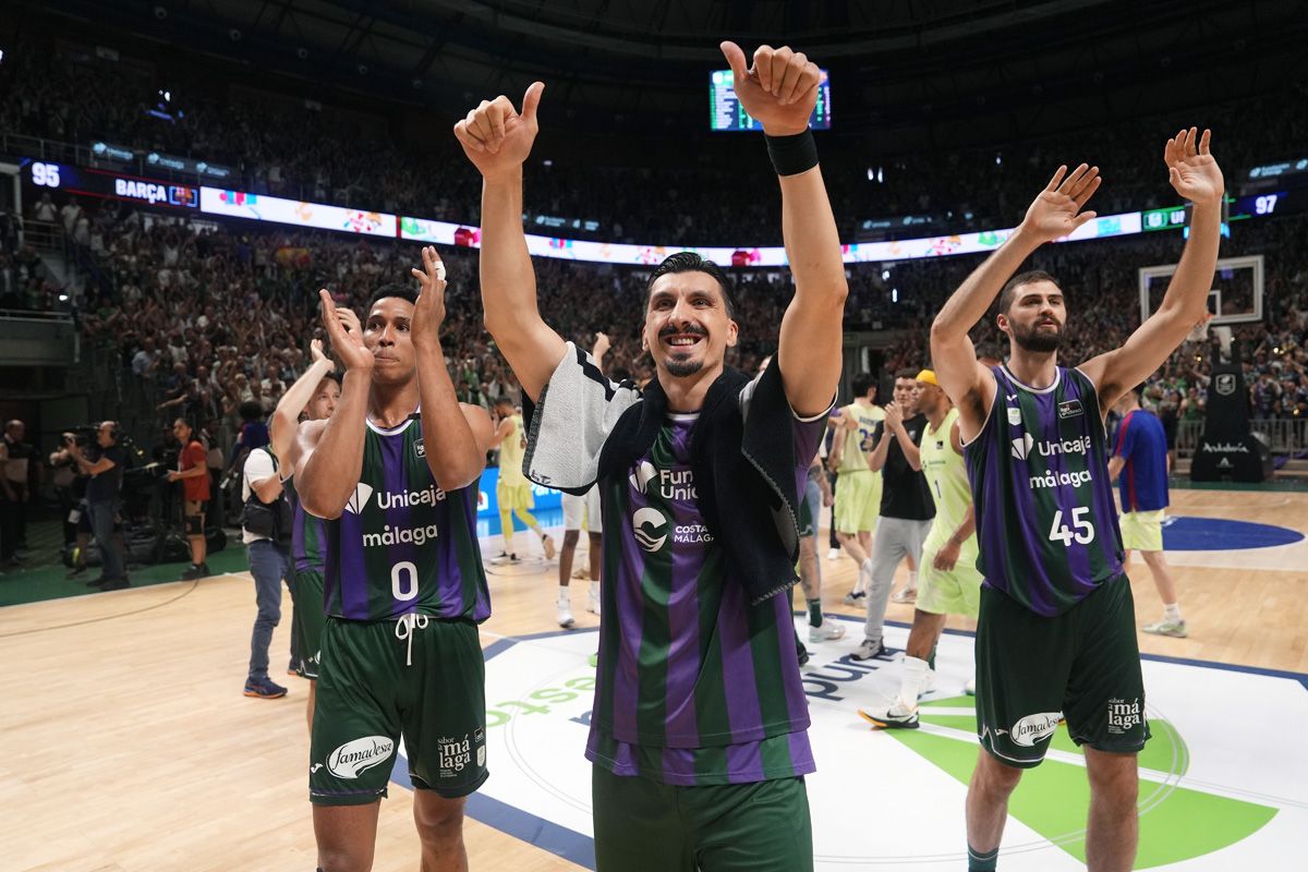 Tercer partido de los cuartos de final ACB | Unicaja - Barça