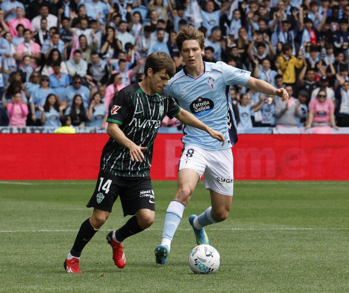 Las mejores imágenes del partido Celta-Elche