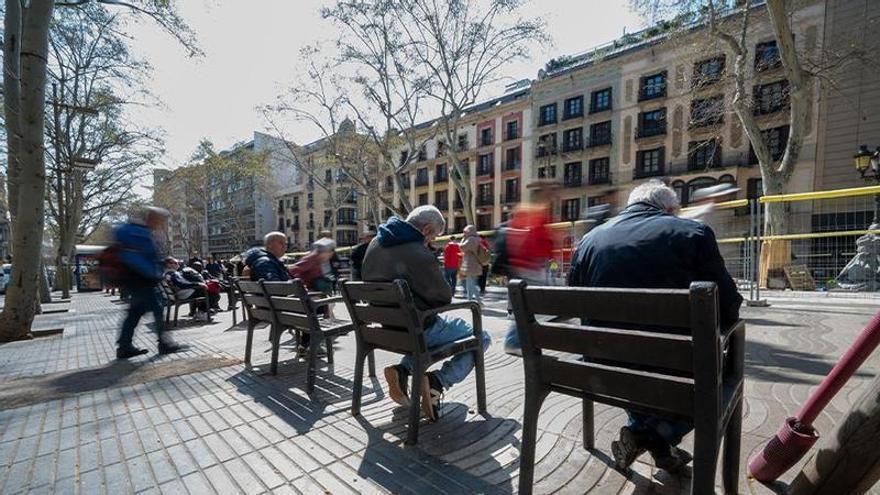 Silla 'Montseny' en la Rambla