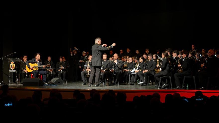 Vibrante concierto sinfónico cofrade en la Casa de la Cultura de Peñarroya-Pueblonuevo.