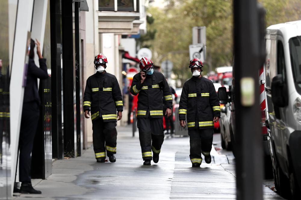 Ataque con arma blanca en París.