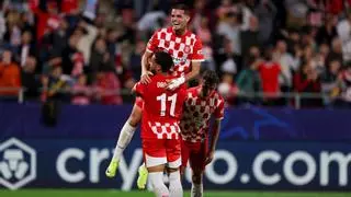 El Girona se quita el gafe con un milagro de Champions
