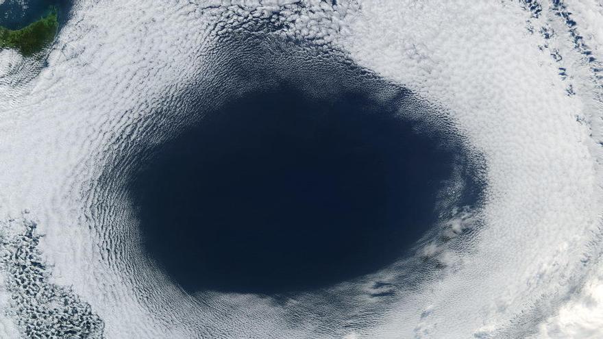 Hallan un agujero en la capa de ozono sobre el Polo Norte