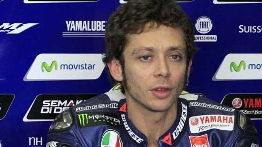 Rossi saldrá último en Cheste.