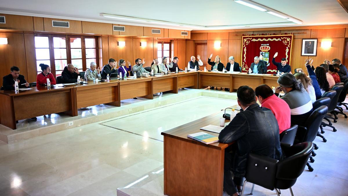 Pleno del Ayuntamiento de San Bartolomé de Tirajana de este jueves