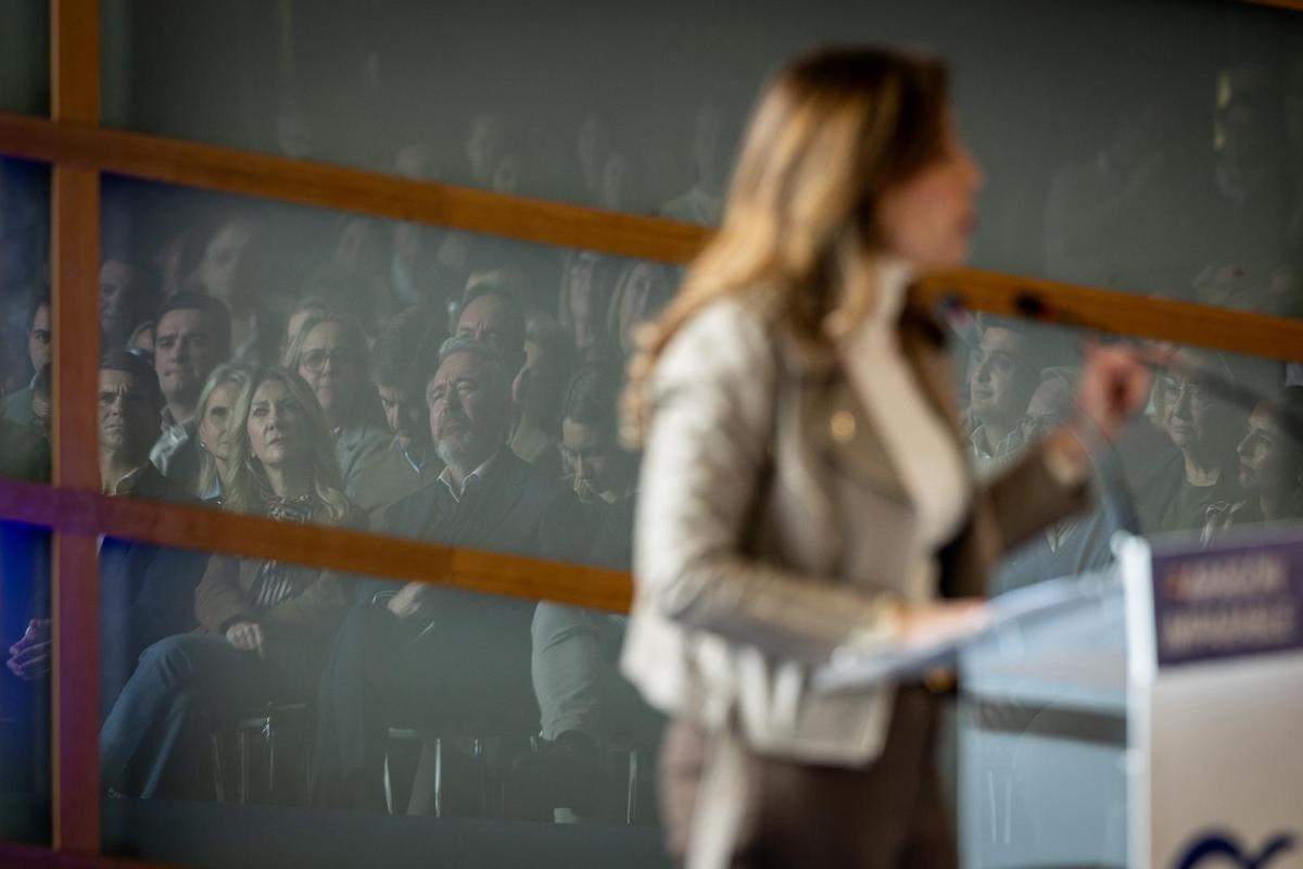 En imágenes | El PP presenta su eslogan de campaña: 'Aragón imparable'