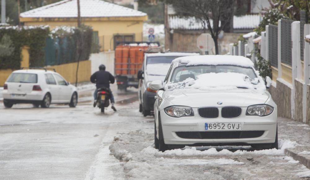 Nieve en Dénia