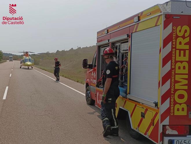 Operación especial de los bomberos: jueves negro en Castellón
