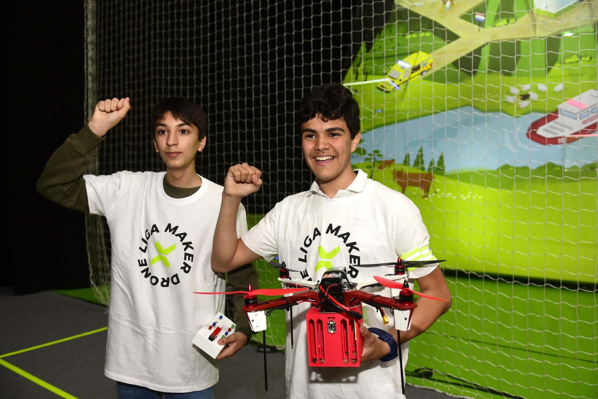 Liga Maker Drone: Abarrote en el Coliseum para un juego de altos vuelos