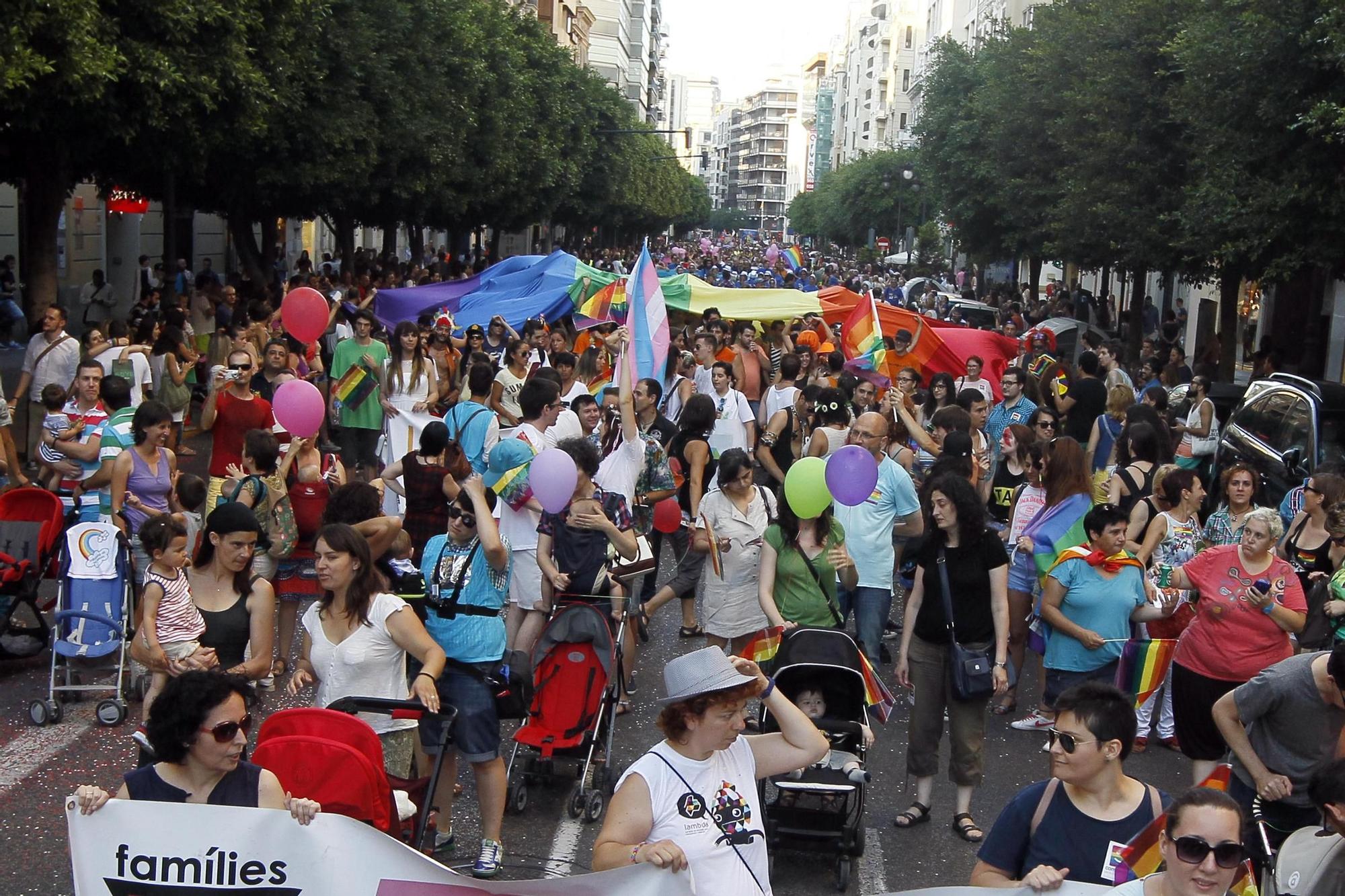 Manifestación y marcha del Orgullo en 2014