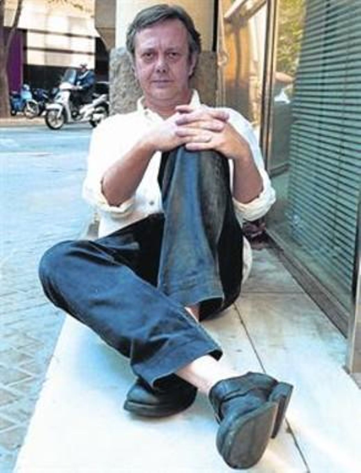 Moncho Alpuente,el 2001a Barcelona. Moncho Alpuente,el 2001a Barcelona.