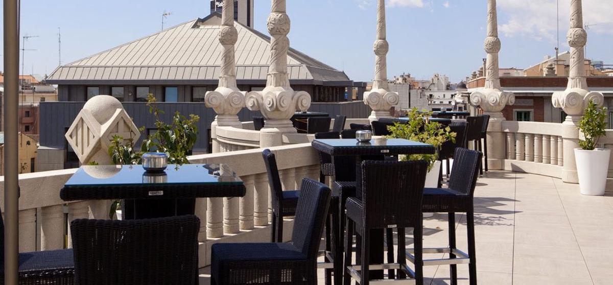 Hotel Casa Fuster azotea mirador terraza