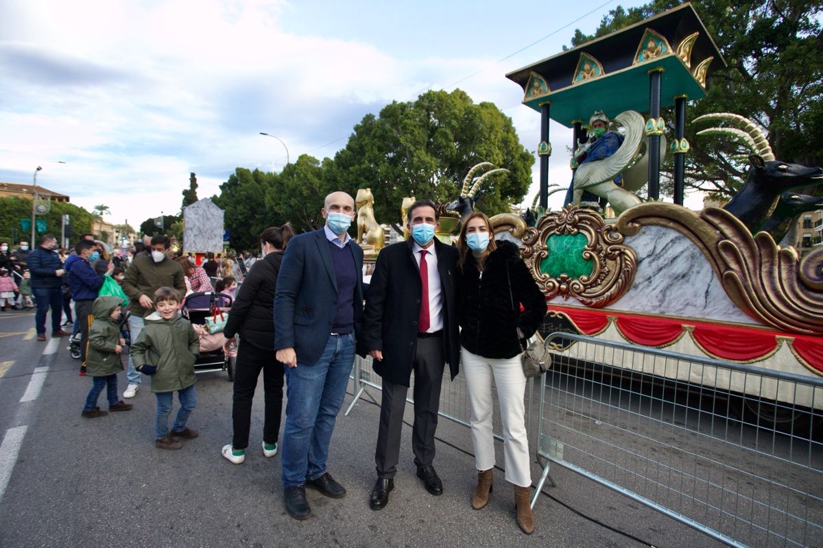 Cabalgata estática de los Reyes Magos en Murcia