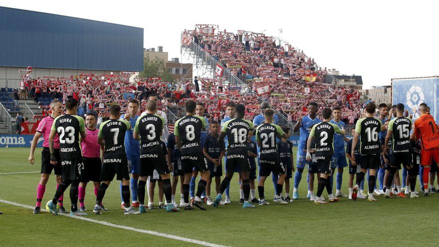 La Mareona, de la tensión a cantar los goles del Huesca: Somolinos, uno más en Fuenlabrada