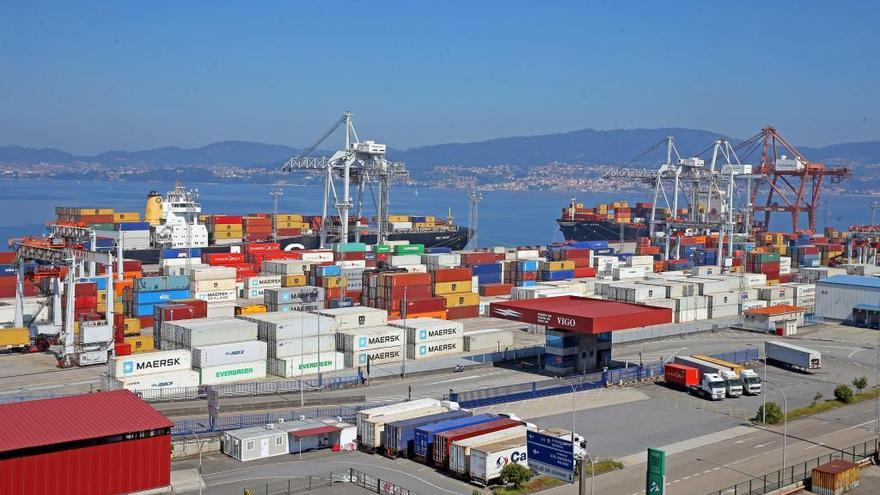 El Puerto de Vigo es uno de los principales puntos de exportación de la comunidad