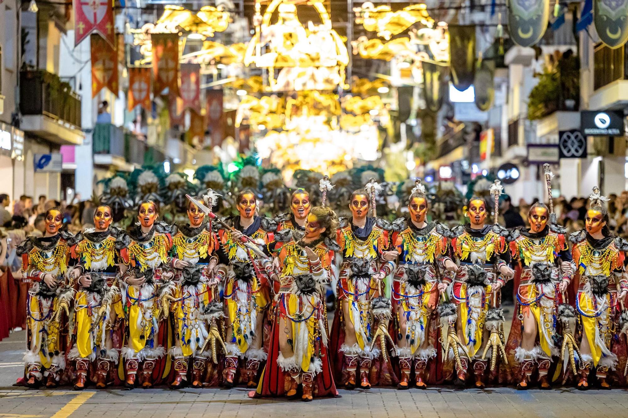 Entrada mora en las Fiestas de Altea